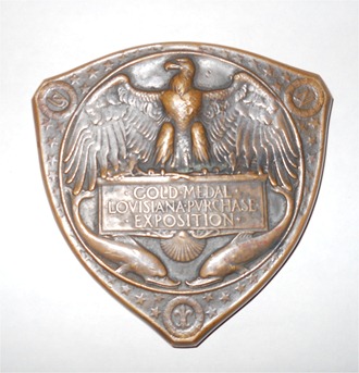 Gold Medal Loyisiana Purchase Exposition